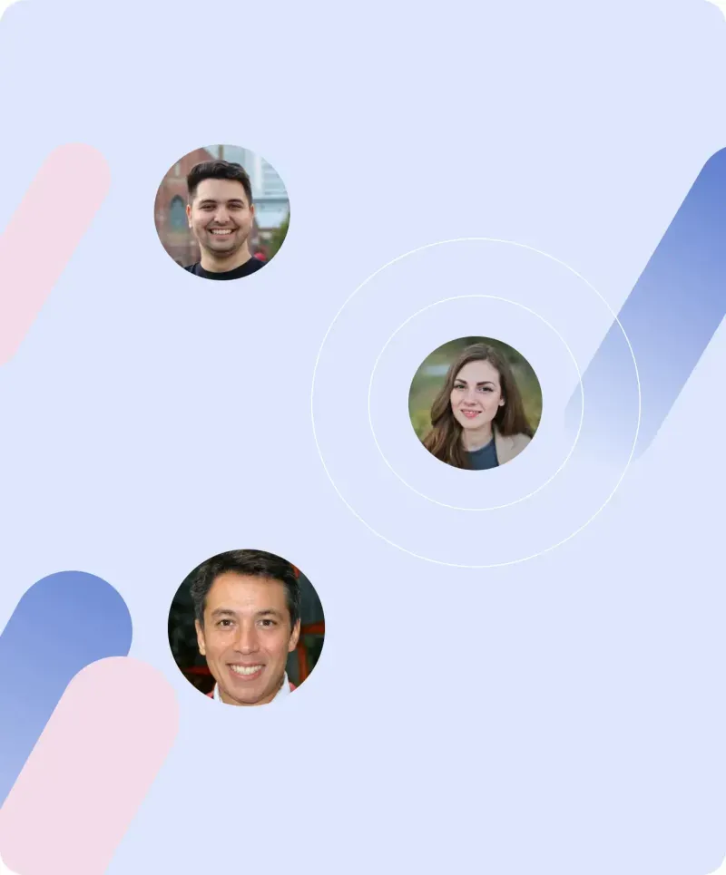 L'application Muzzo : les premiers candidats identifiés par les chasseurs de têtes.